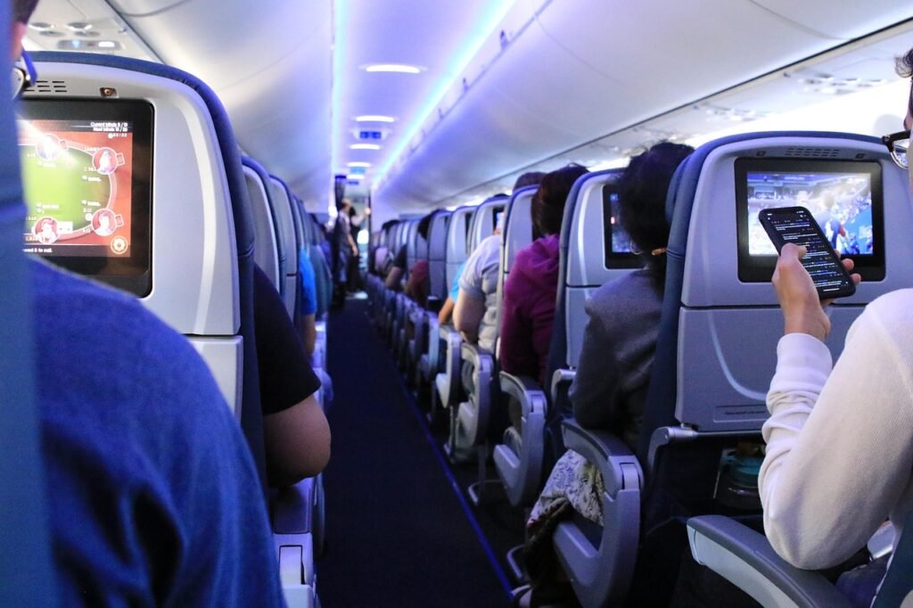 flight, airplane, passengers, plane, airbus, airplane interior, transport, transportation, aviation, flight, airplane, airpla