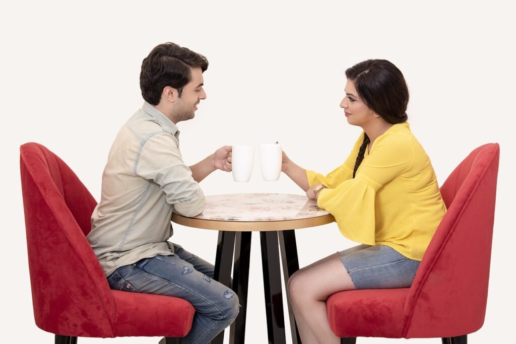 girl, boy, dating, cafe, couple, cute, young, together, friends, love, happiness, coffee, table, sitting, chatting, fun, love