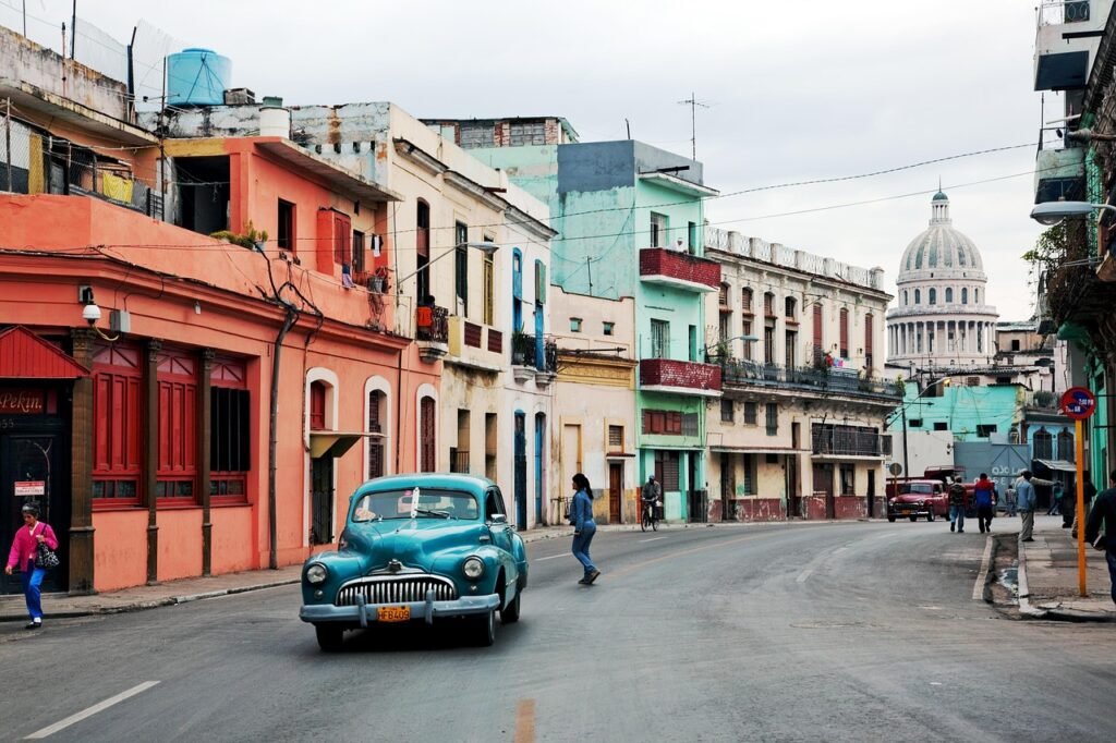 cars, old car, vehicle, cuba, oltimer, havana, classic, old, automobile, vintage, zapata street, old houses, historical, amer