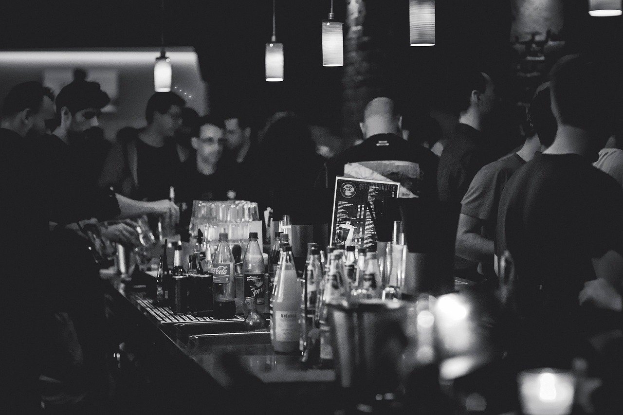 bar, people, bottles, beverages, alcohol, lamps, club, party, to celebrate, going out, nightlife, bar, bar, bar, bar, bar, cl