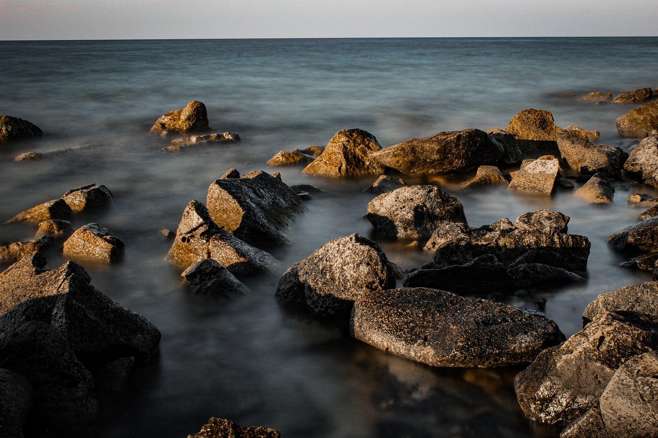 ocean, sea, rocks, coast, nature, water, waves, riverbank, stone, panorama, horizon, sea breeze, cliffs, tide, coastline, coa