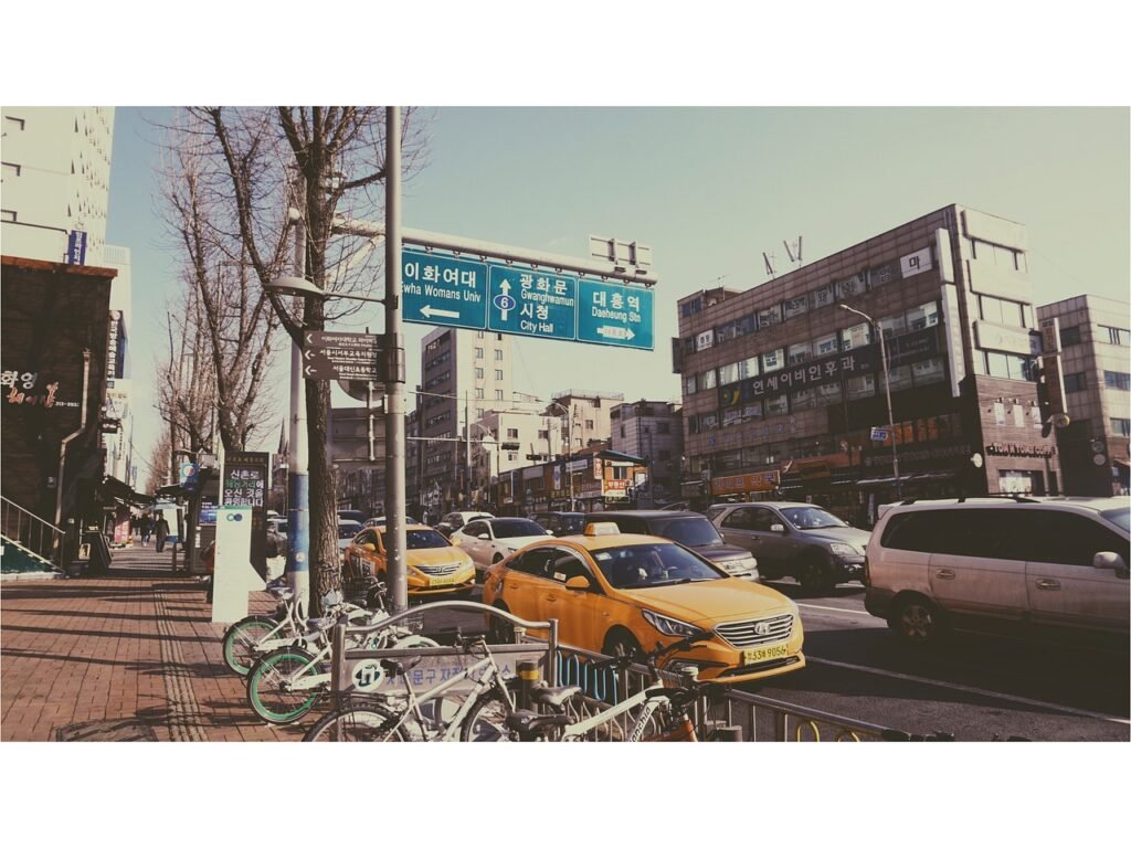 seoul, classical, street view