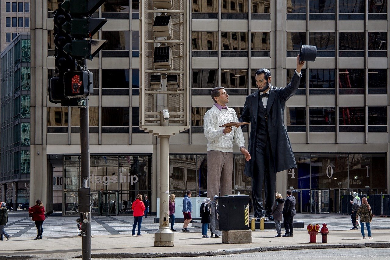 chicago, illinois, downtown, usa, horizontal, street, scene, city, chicago, chicago, chicago, chicago, chicago, illinois, ill