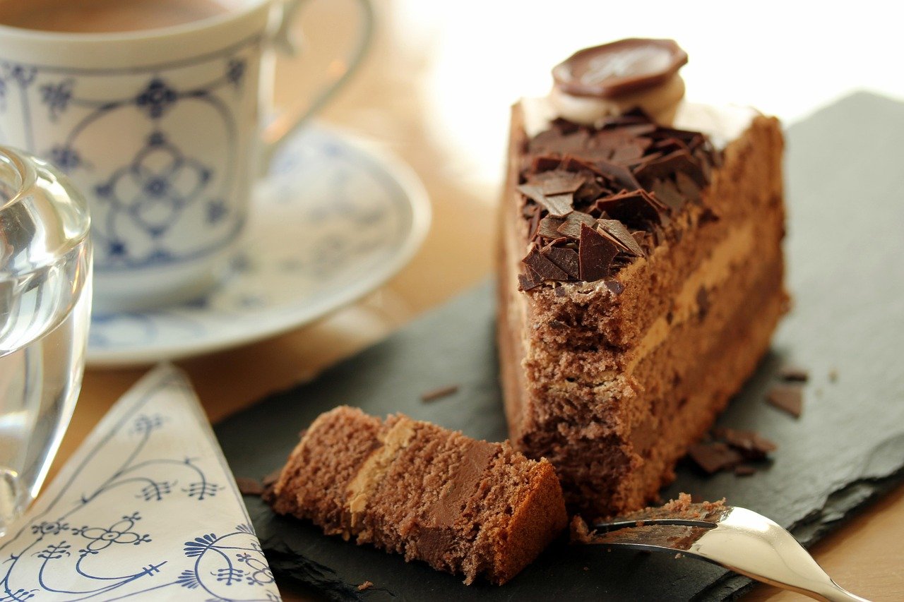 chocolate cake, chocolate, cakes, cake, cute, yummy, coffee cup, dessert, ornament, sweet dish, calories, meal, sugar, sweets