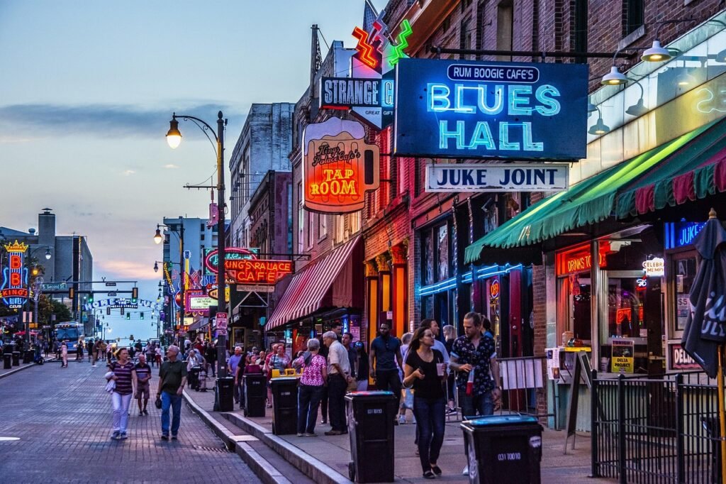 beale street, memphis, blues, music, sound, outdoor, avenue, city, urban, cultural, historic, records, recording, memphis, me