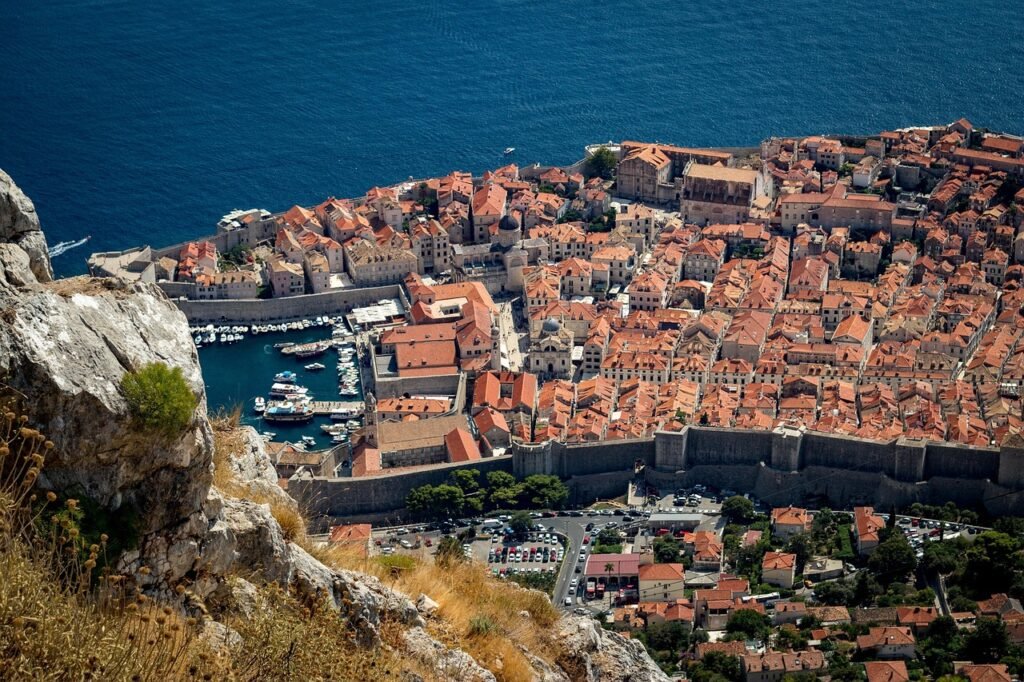 dubrovnik, croatia, europe, old town, architecture, city, dalmatia, tourism, sea, mediterranean, travel, nature, adriatic, la