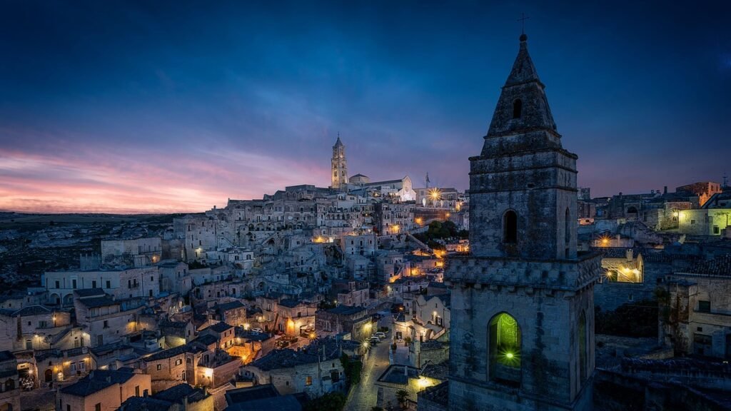 matera, cityscape, italy, city, sassi, basilicata, architecture, unesco, ancient, tourism, culture, old, houses, town, travel