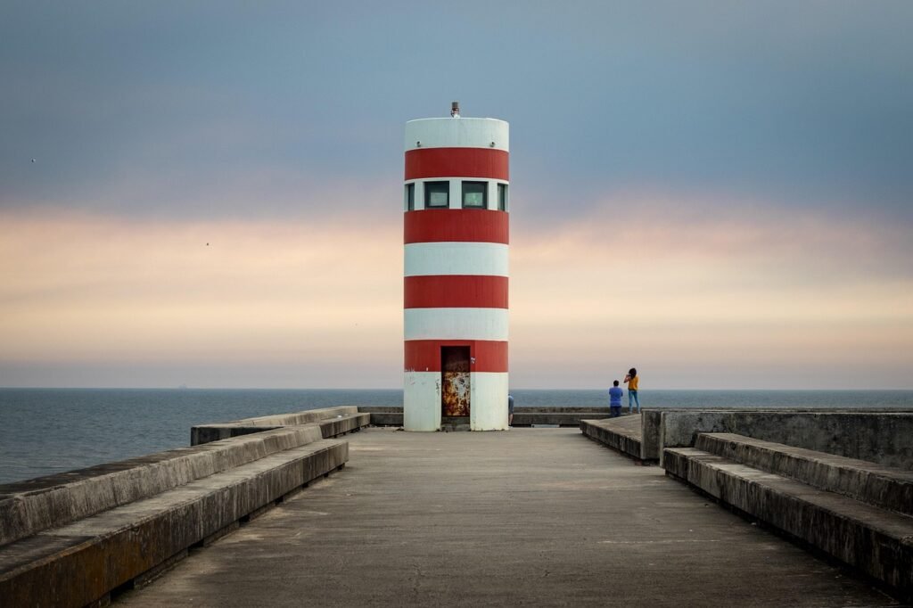 lighthouse, porto, portugal, nature, sea, water, sky, landscape, ocean, waterfront, scenic, sunset, tourism, earth hour, conn