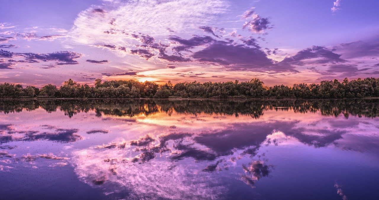 panorama, laptop wallpaper, 4k wallpaper, windows wallpaper, free background, lake, sunset, 4k wallpaper 1920x1080, wallpaper